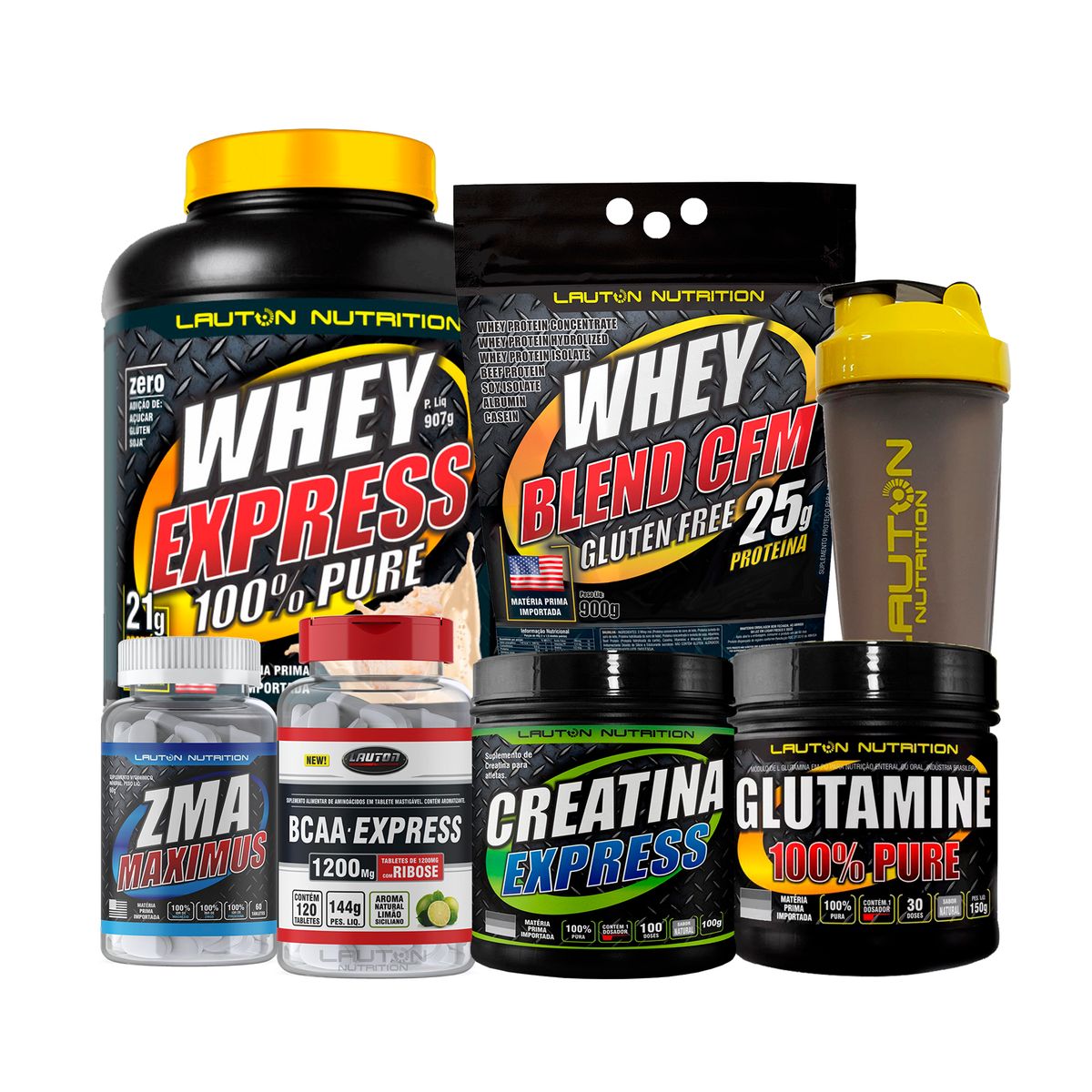 proteina bcaa glutamina creatina
